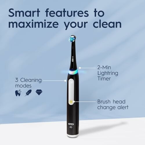 Electric toothbrush with smart features description