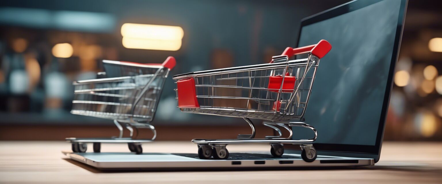 Shopping cart with discounted items